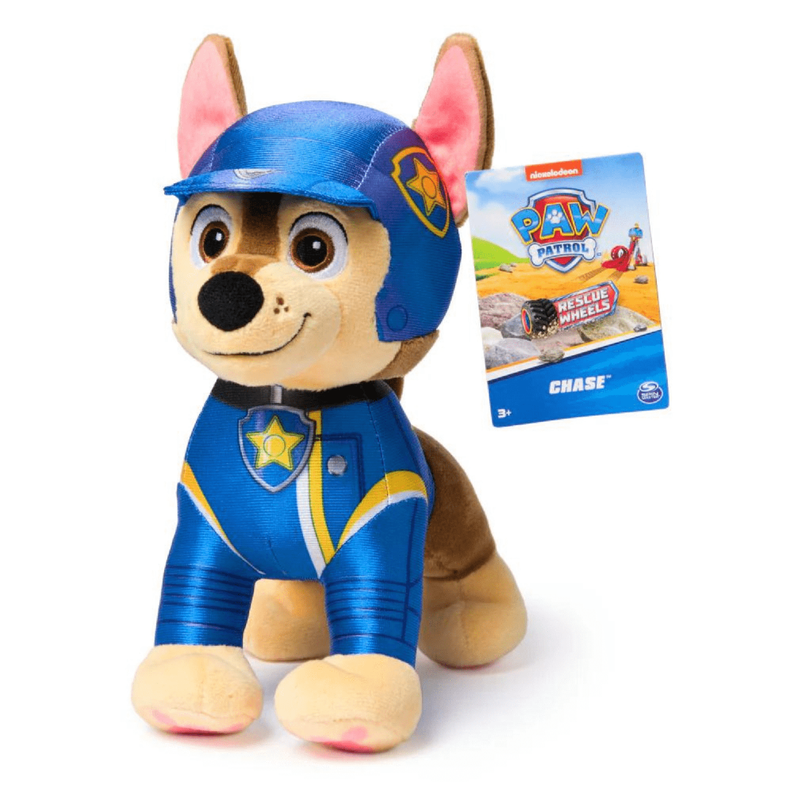 Paw Patrol Peluche Chase 20 Cm. Rescue Wheels-0
