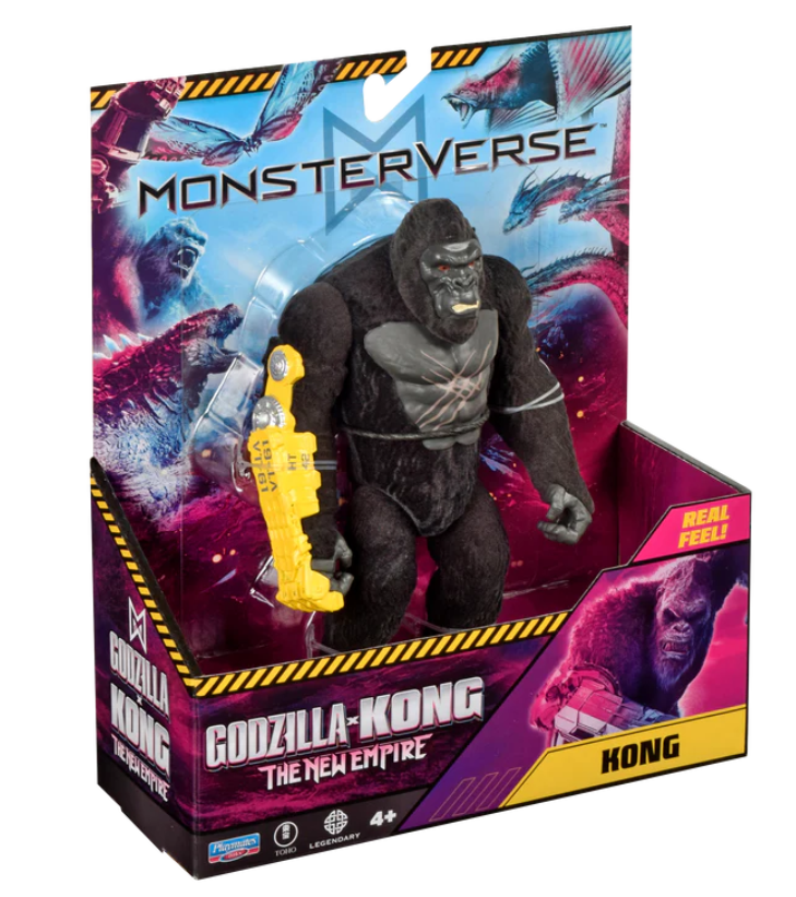 限定品 Kongming, Merchandise Set GODZILLA X KONG FIGURA KONG THE NEW EMPIRE 15 CMS. Playmates