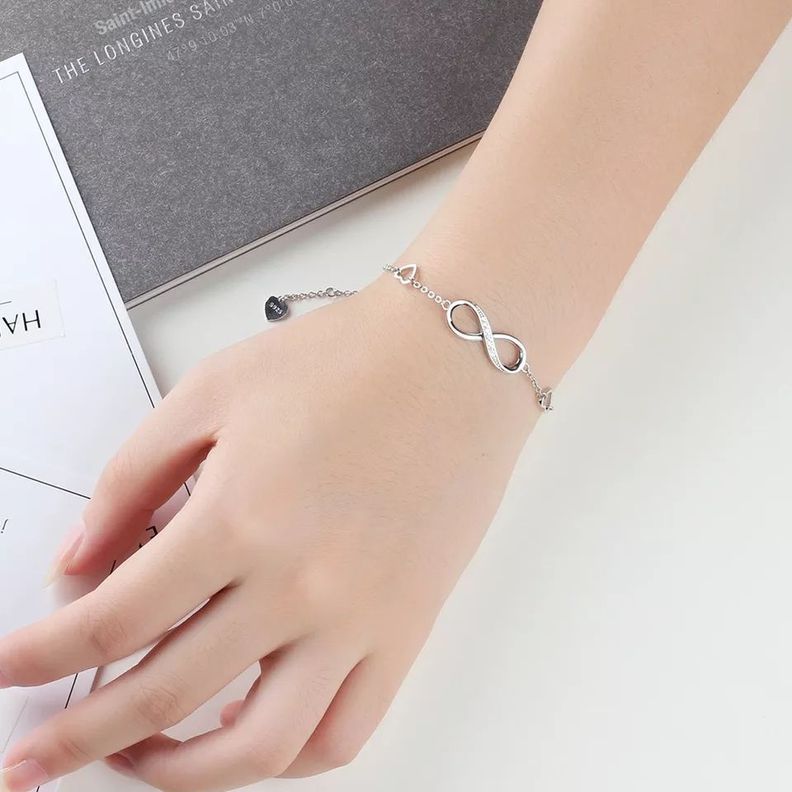 Pulsera Infinito Plata 925-2