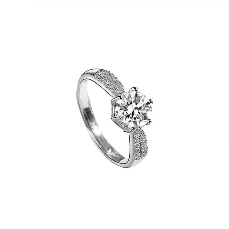 Anillo Ilusion Ajustable Plata 925-0