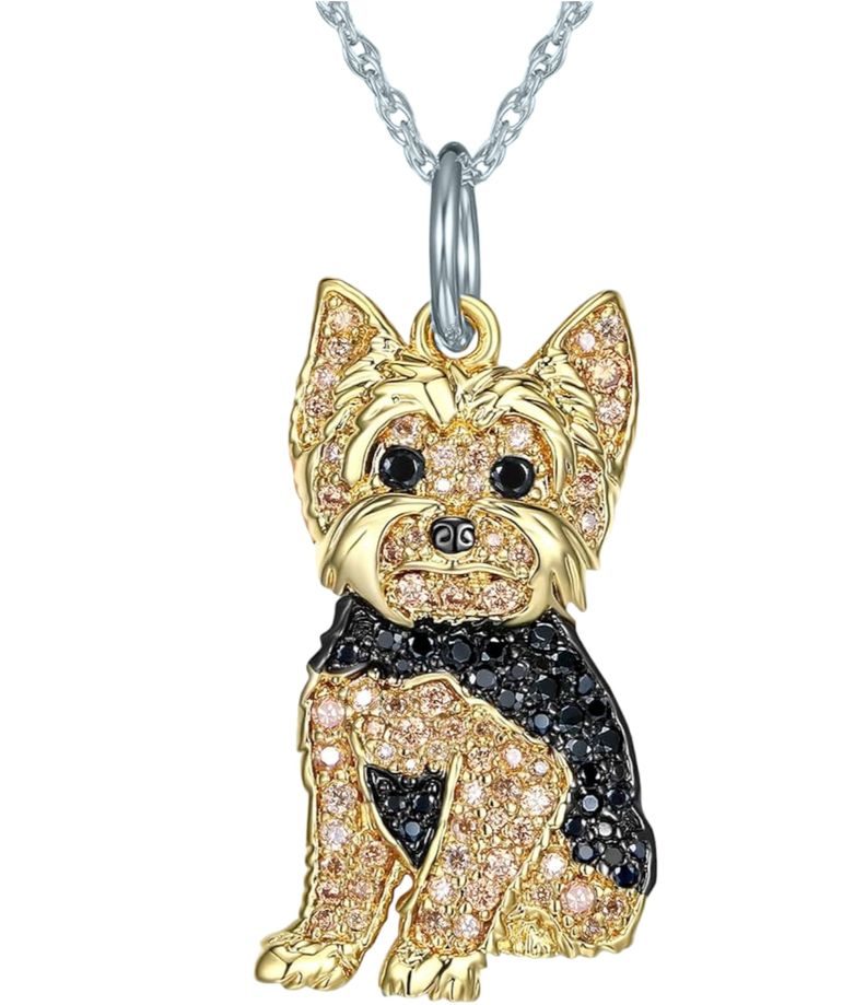 Collar Mascota Yorkshire Plata 925-0