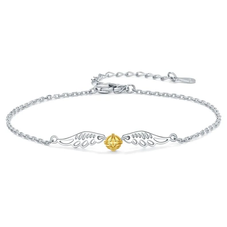 Pulsera Snitch Dorada Plata 925-0