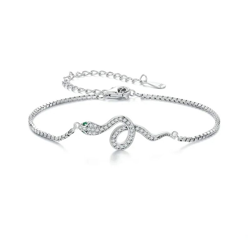 Pulsera Serpiente Snake Plata 925-0