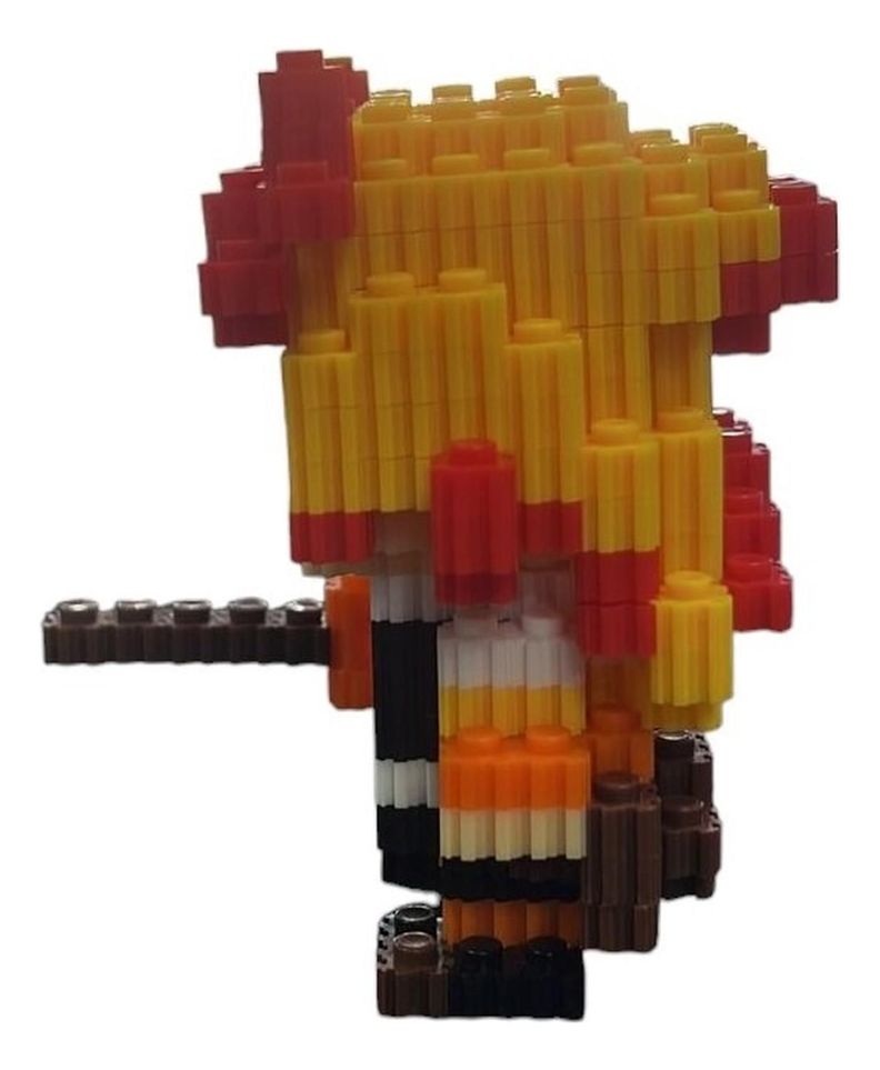 Armable 3d Micro Blocks Rengoku 10cm 559 Piezas-1