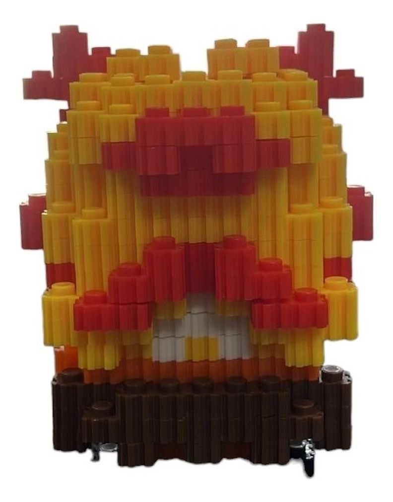 Armable 3d Micro Blocks Rengoku 10cm 559 Piezas-2