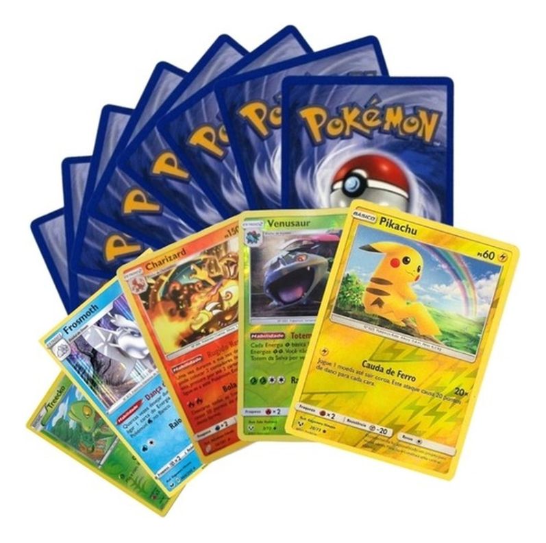 Cartas Pokemon Originales 55 Unidades Sin Repetir-0