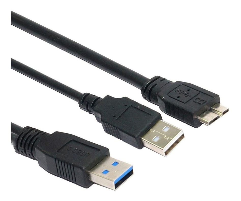 Cable Usb 3.0 Doble Punta Disco Duro Electropc-1