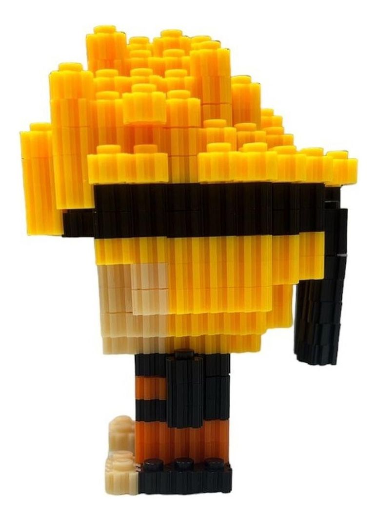 Armable 3d Micro Blocks Naruto 10cm 515 Piezas-1