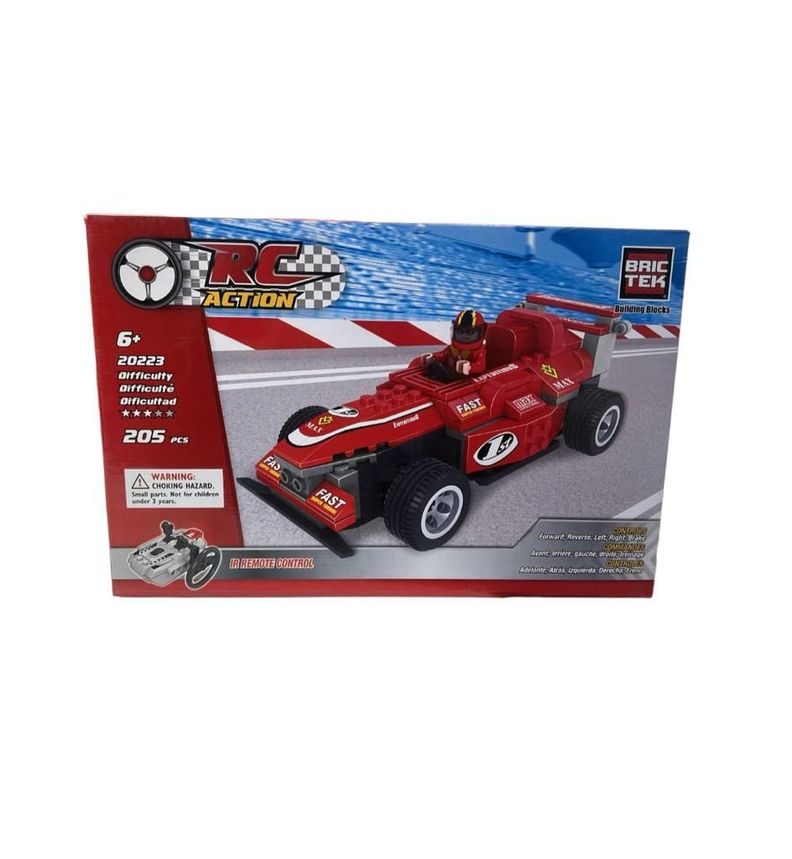 BRICTEK FORMULA UNO RC ACTION 205 PIEZAS-0