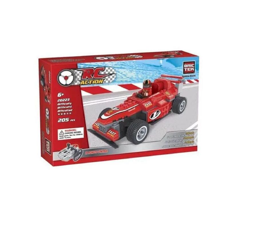 BRICTEK FORMULA UNO RC ACTION 205 PIEZAS-1