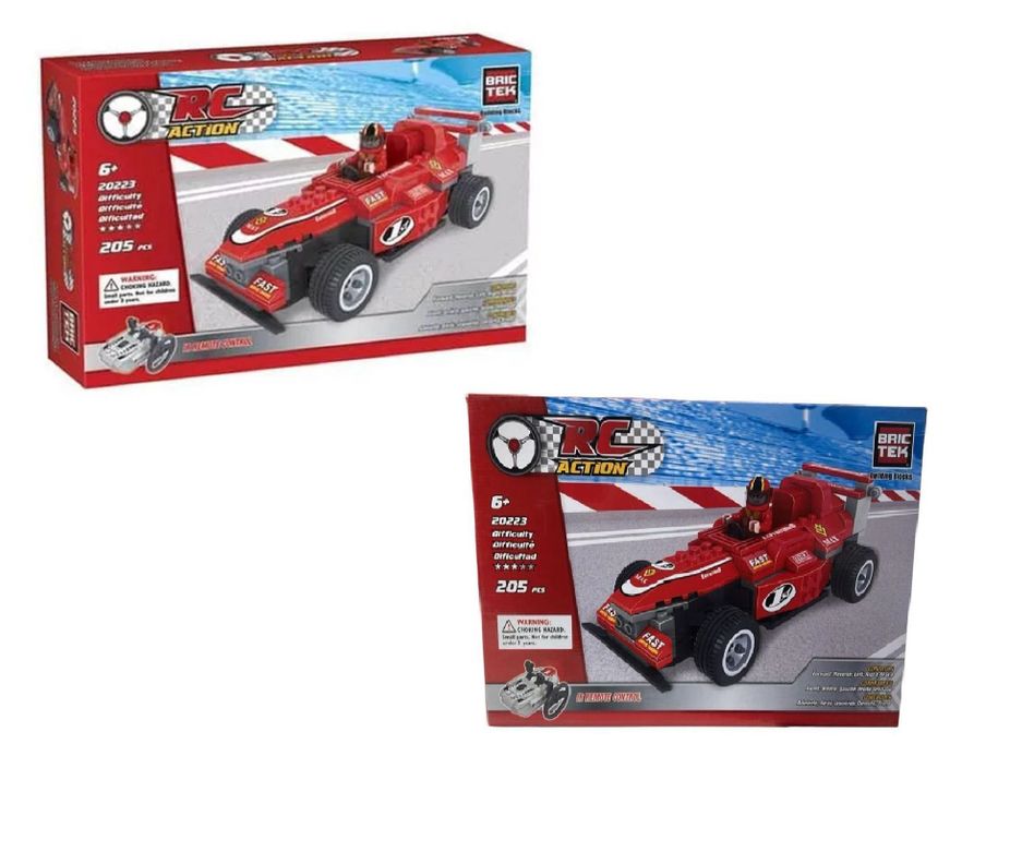 BRICTEK FORMULA UNO RC ACTION 205 PIEZAS-2