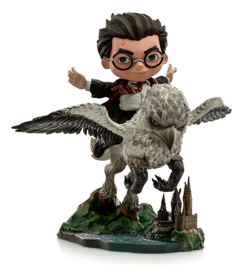 Harry Potter And Buckbeak Minico Iron Studios-0