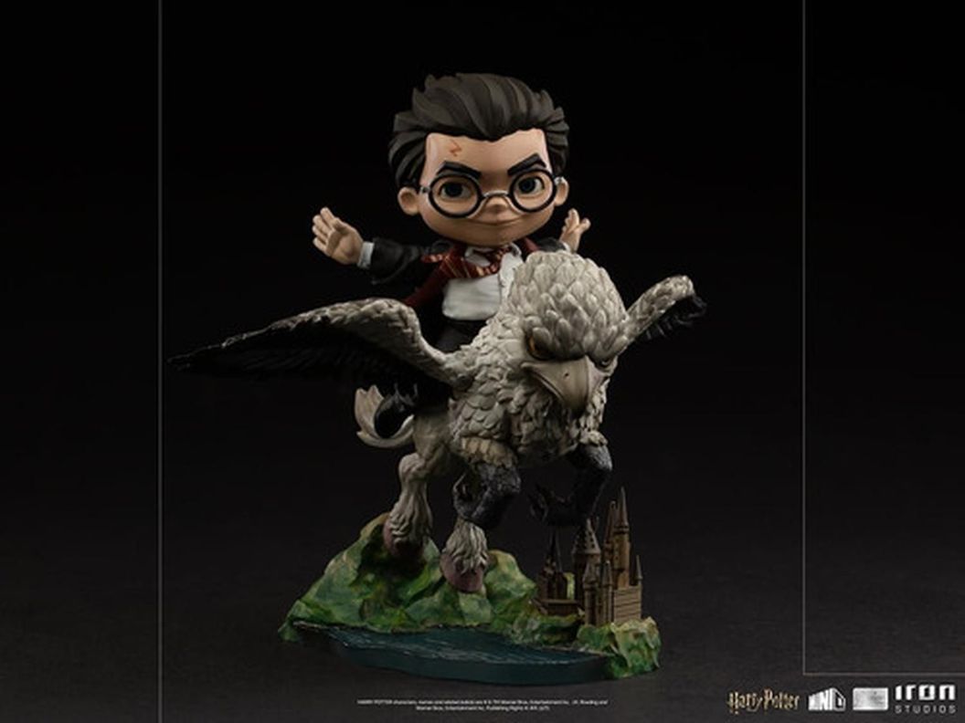 Harry Potter And Buckbeak Minico Iron Studios-2