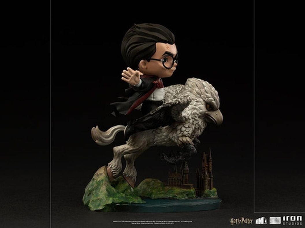 Harry Potter And Buckbeak Minico Iron Studios-5