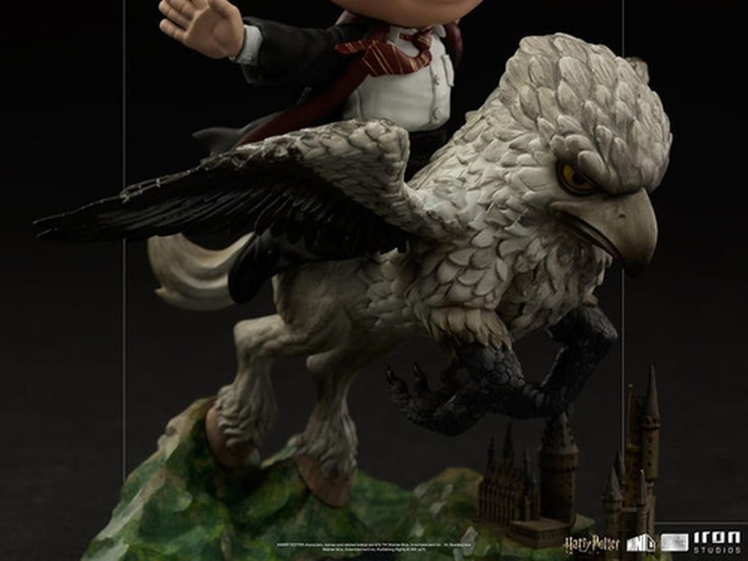 Harry Potter And Buckbeak Minico Iron Studios-6