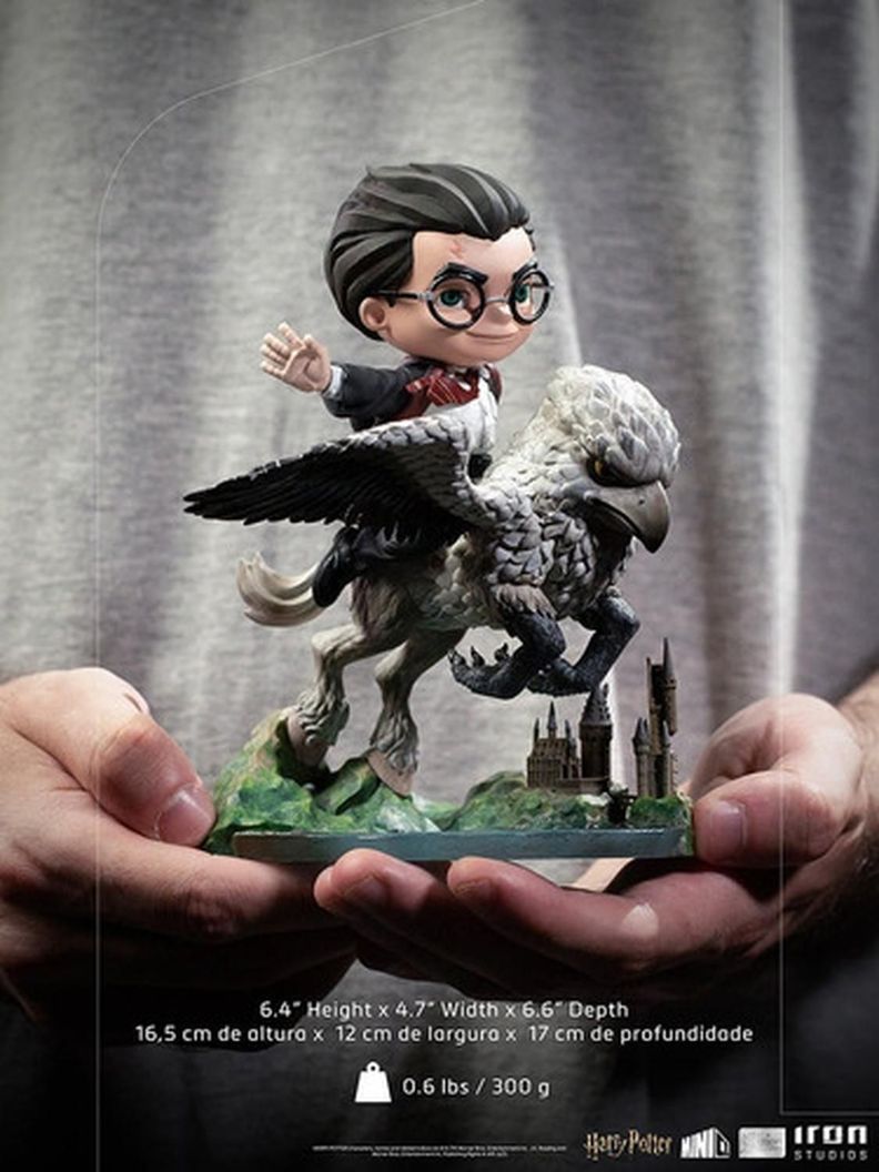 Harry Potter And Buckbeak Minico Iron Studios-8