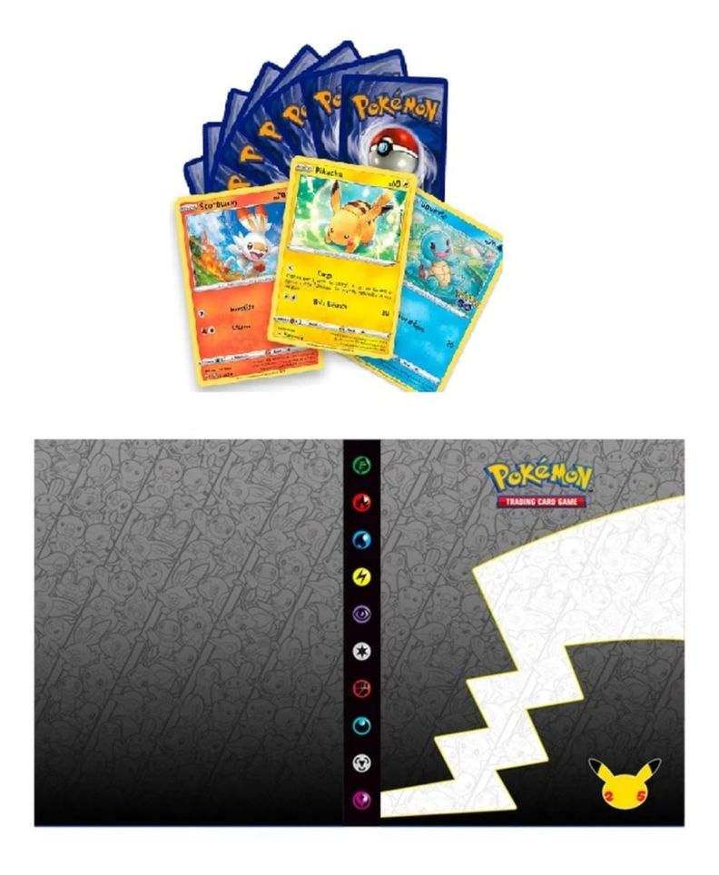 Album Cartas Pokemon 160 + 100 Cartas Originales-2