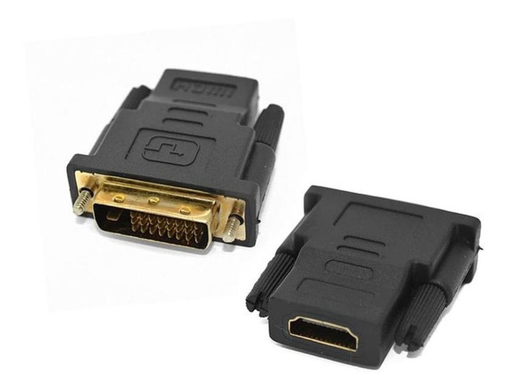 Conector Dvi A Hdmi Excelente Calidad Conexión Video-0