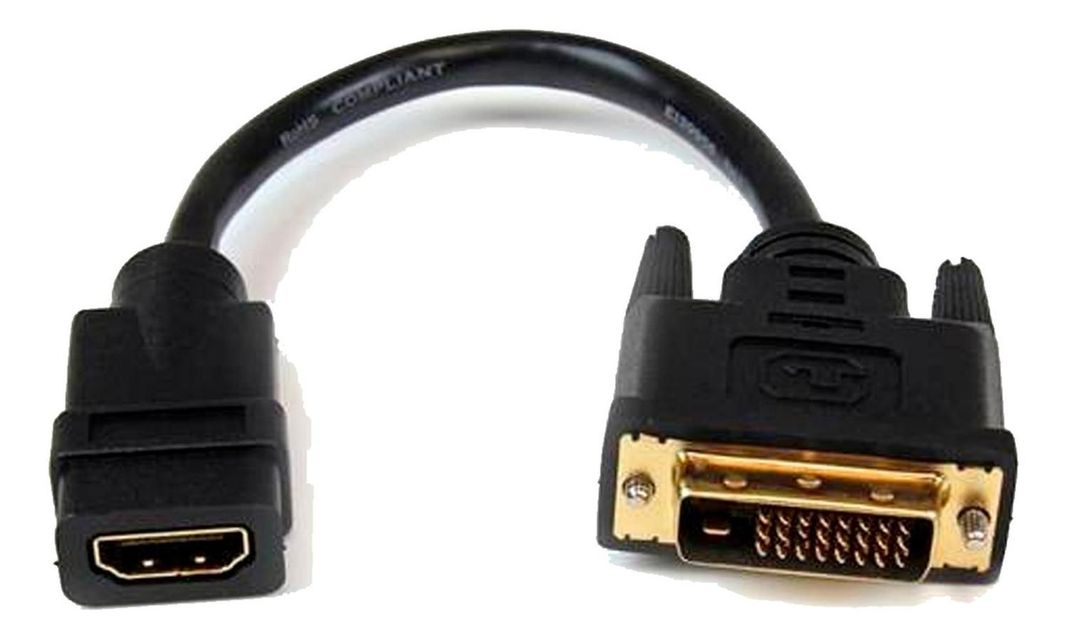 Conector Dvi A Hdmi Excelente Calidad Conexión Video-1