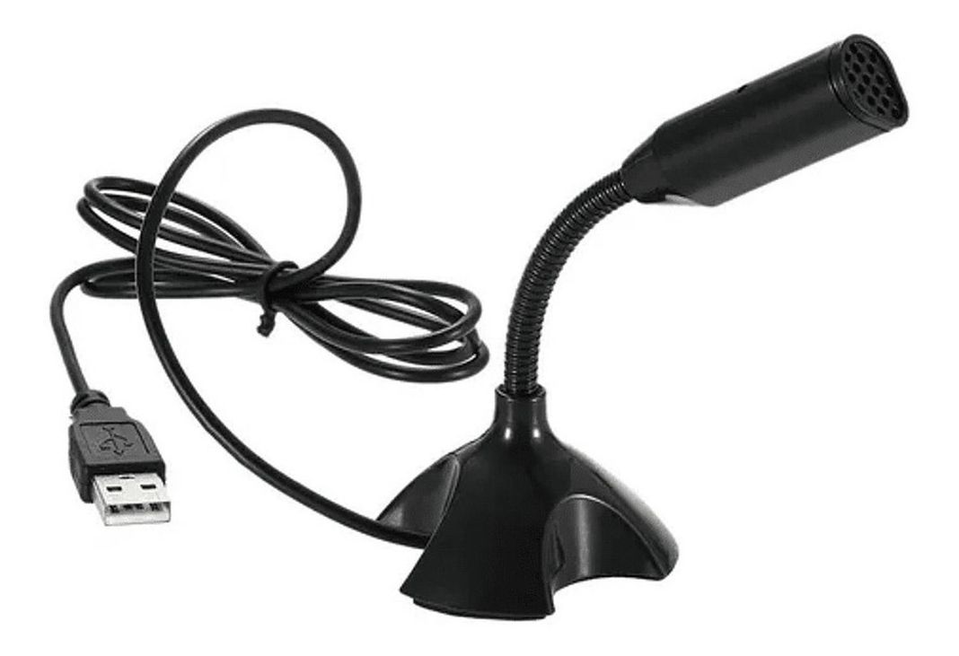 Microfono Pc Usb Ajustable Dm Especial Clases/teletrabajo-0