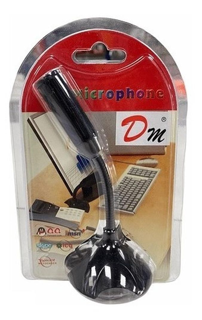 Microfono Pc Usb Ajustable Dm Especial Clases/teletrabajo-1