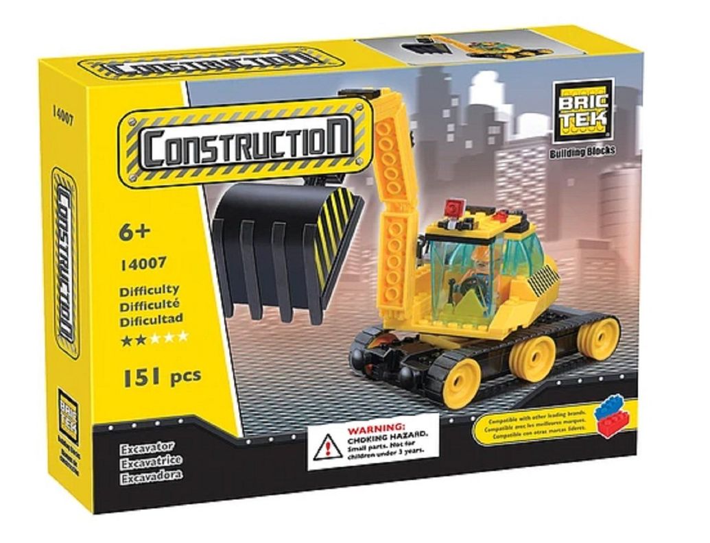 BRICTEK CONSTRUCTION EXCAVATOR 14007 151PCS-0