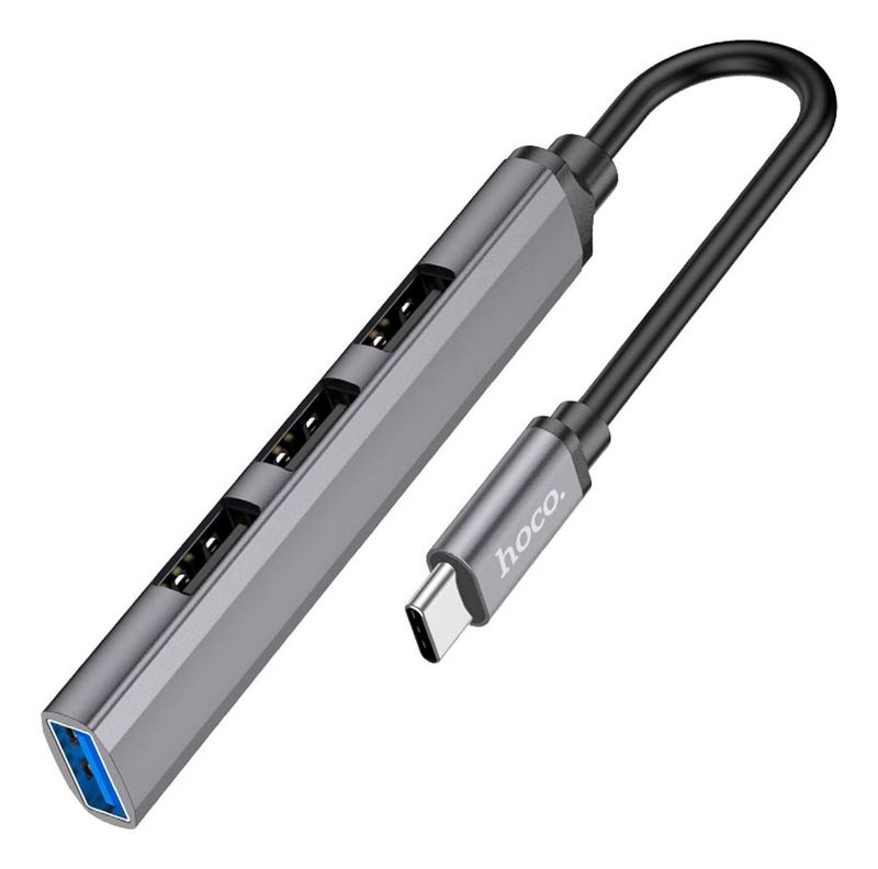 Hub Usb Hoco Premium Hb26 4 En 1 3.0-1