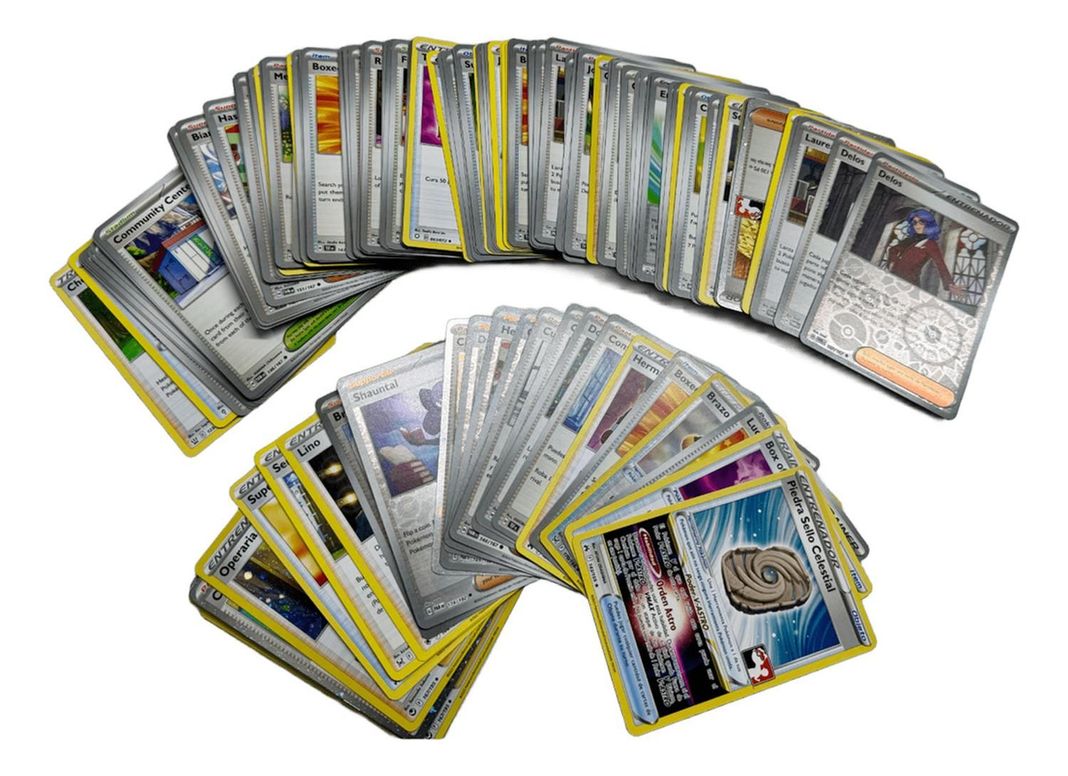 Cartas Originales Pokemon 50 Entrenadores Sin Repetir-1