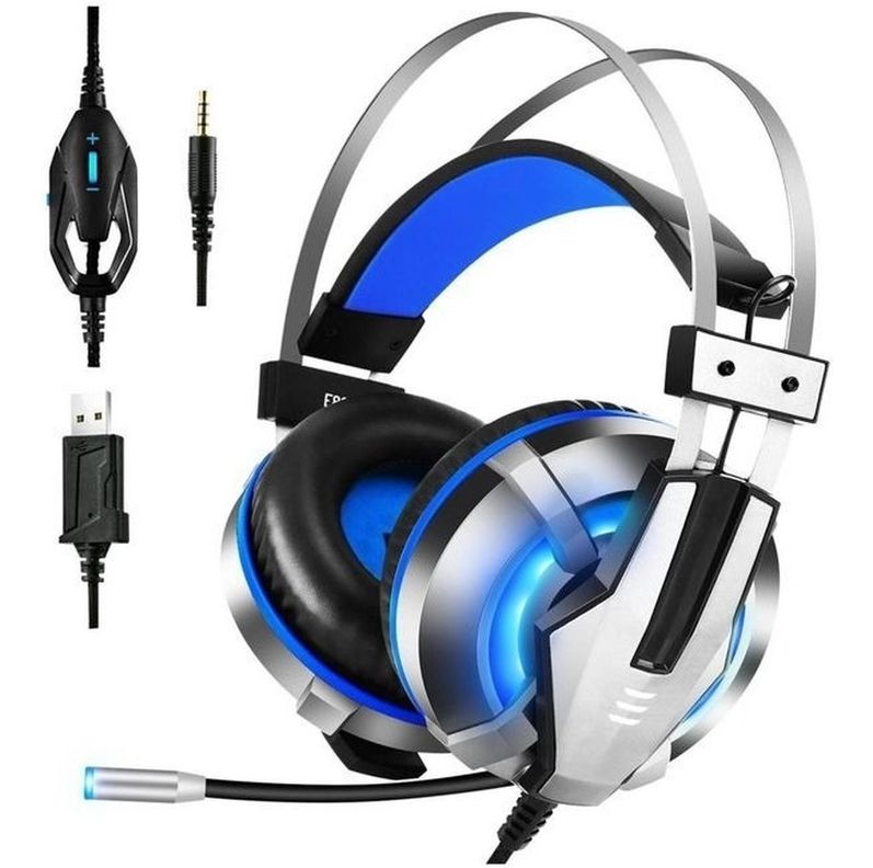 Audífonos Gamer Profesional Eksa E800 Pc Ps4 Ps5 Xbox Switch