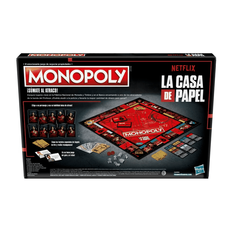 Monopoly la casa de papel Netflix español-1
