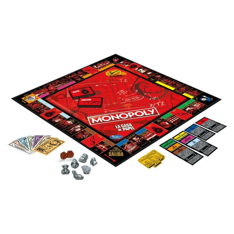 Monopoly la casa de papel Netflix español-0