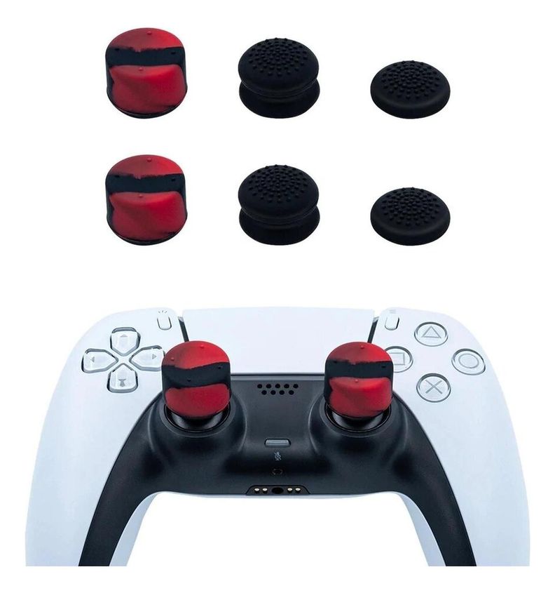 Grips Kit Ipega 6 En 1 Thumb Grips Ps5 / Ps4-3