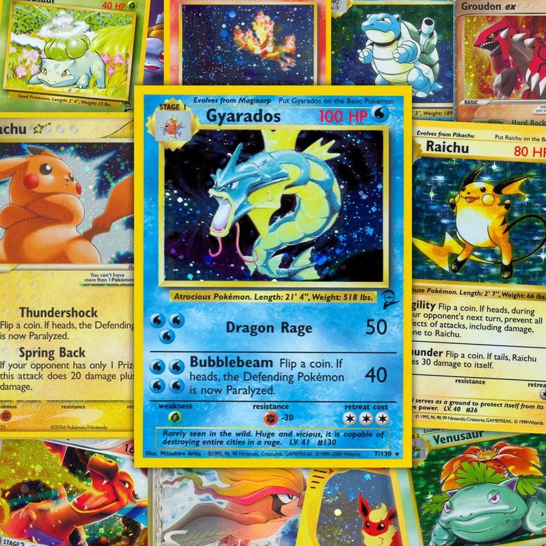 Pack 50 Cartas Pokemon Antiguas Originales-0