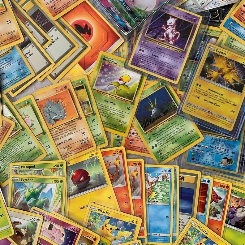 Pack 50 Cartas Pokemon Antiguas Originales-2