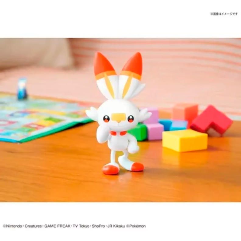 MODEL KIT POKEMON SCORNBUNNY 05 BANDAI HOBBY-2
