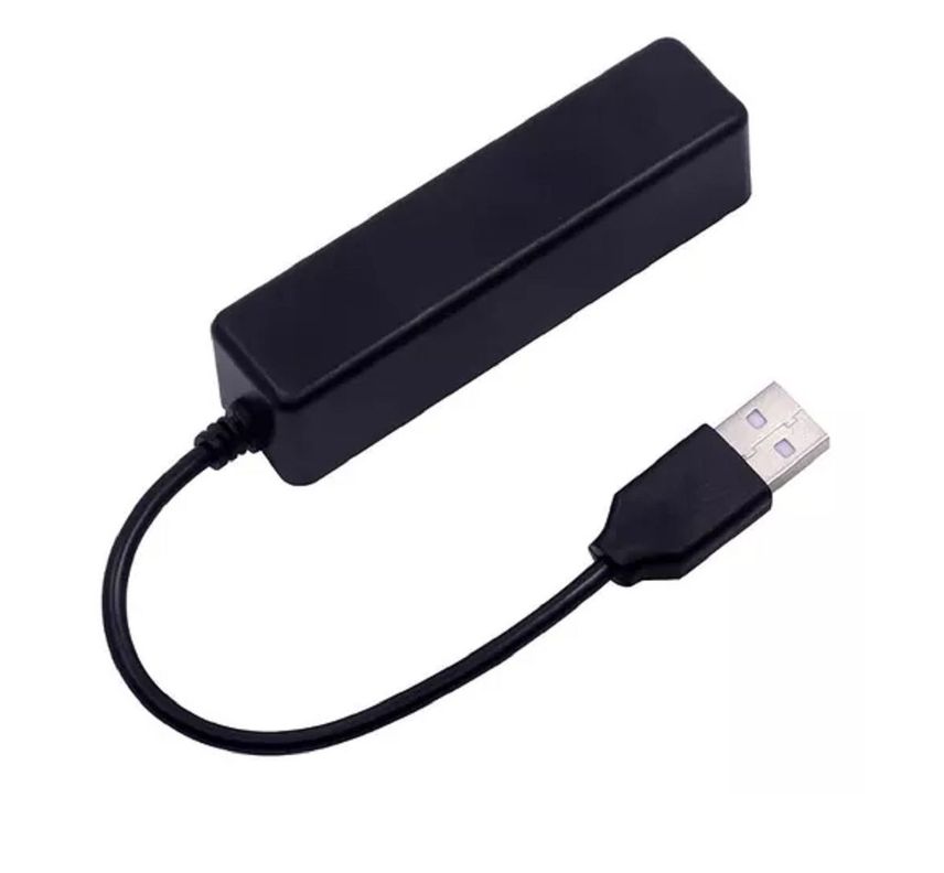 Adaptador Usb Dm Hub 3 Puertos Y Lector Sd Usb 2.0-1