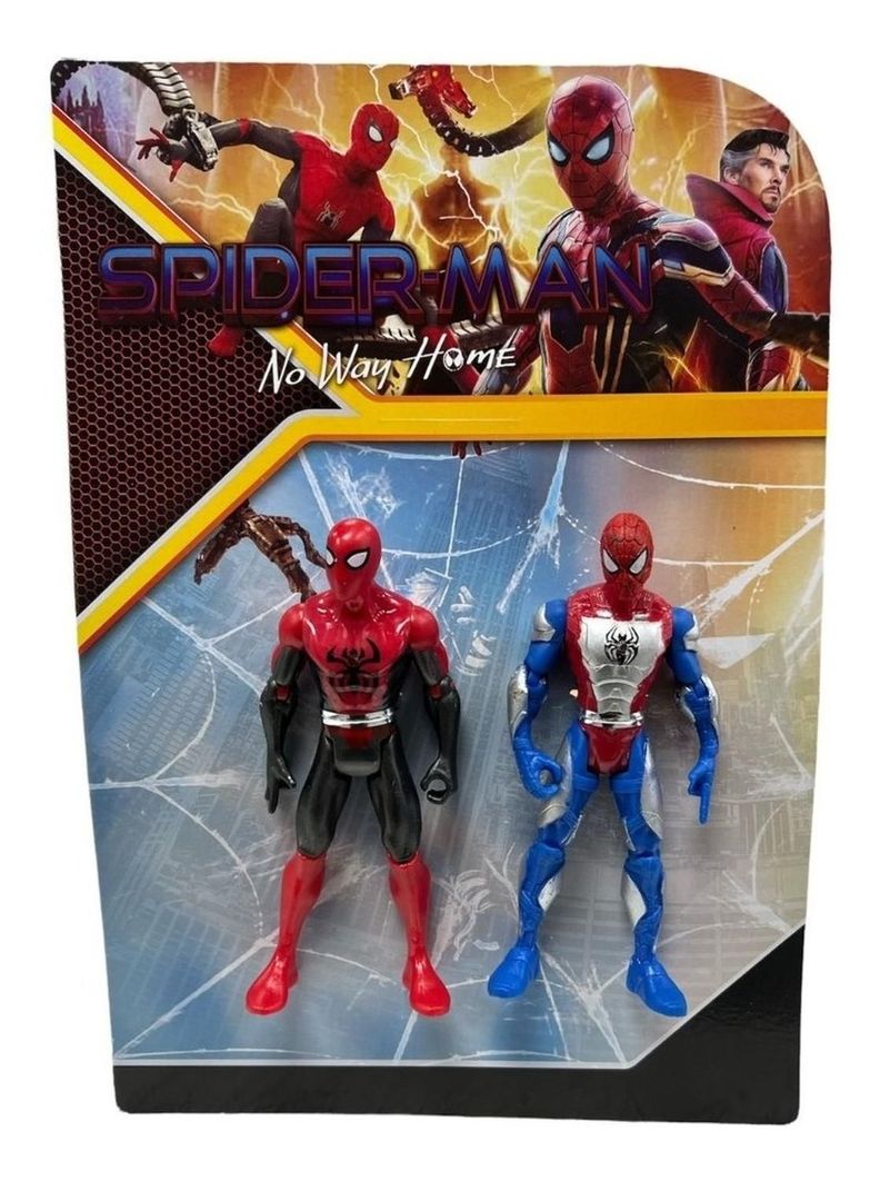 Pack Spiderman 2 Figuras 14cm-0