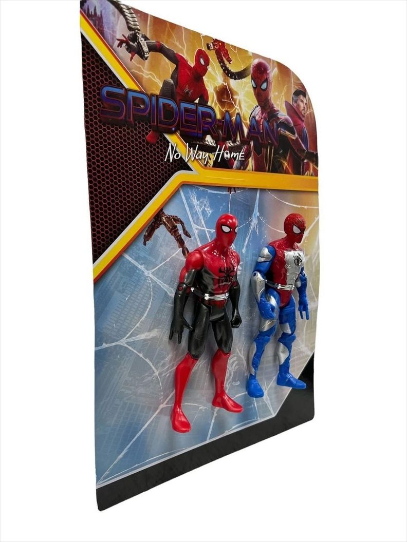 Pack Spiderman 2 Figuras 14cm-1