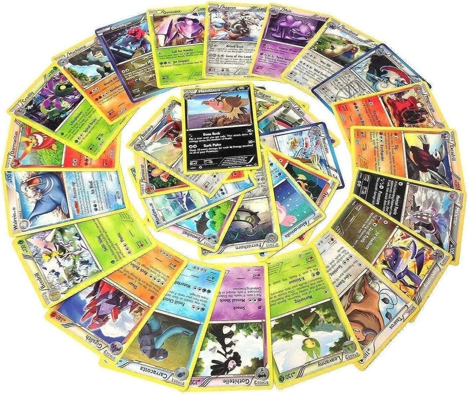 Lote De 120 Cartas Pokémon Originales Incluye 5 Holográficas-1