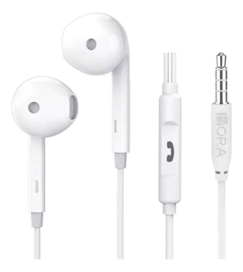 Audifono 1hora Deep Bass 3.5 Blanco-0