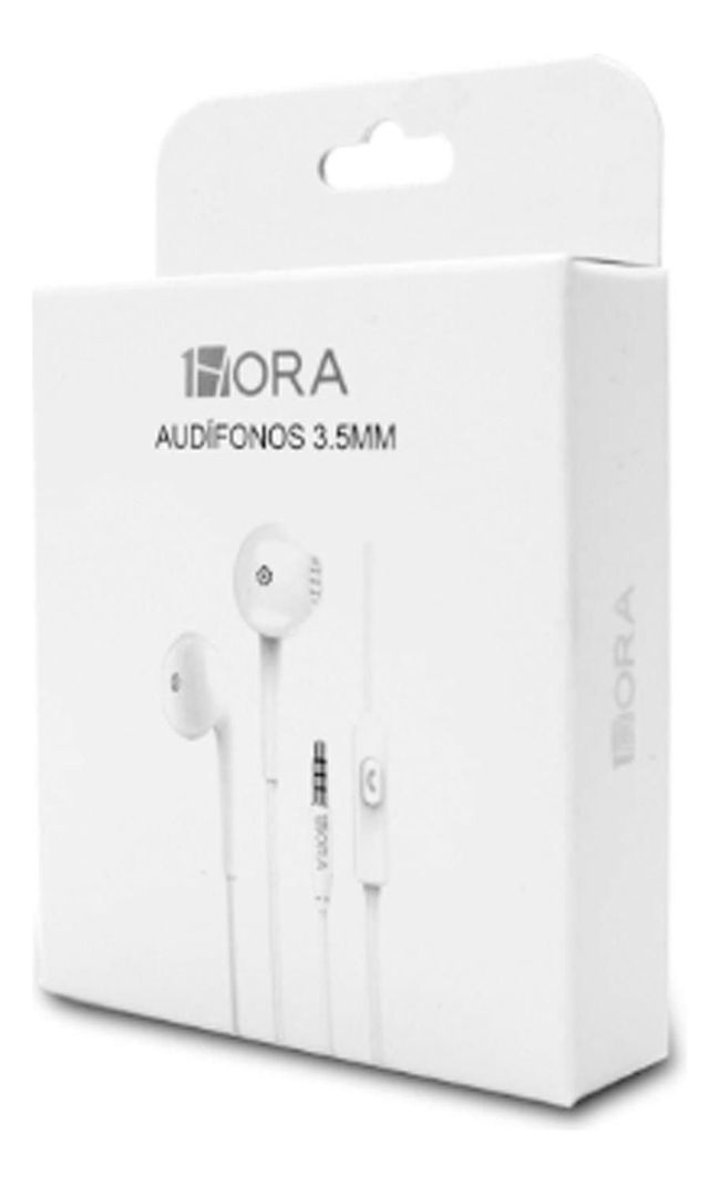 Audifono 1hora Deep Bass 3.5 Blanco-2