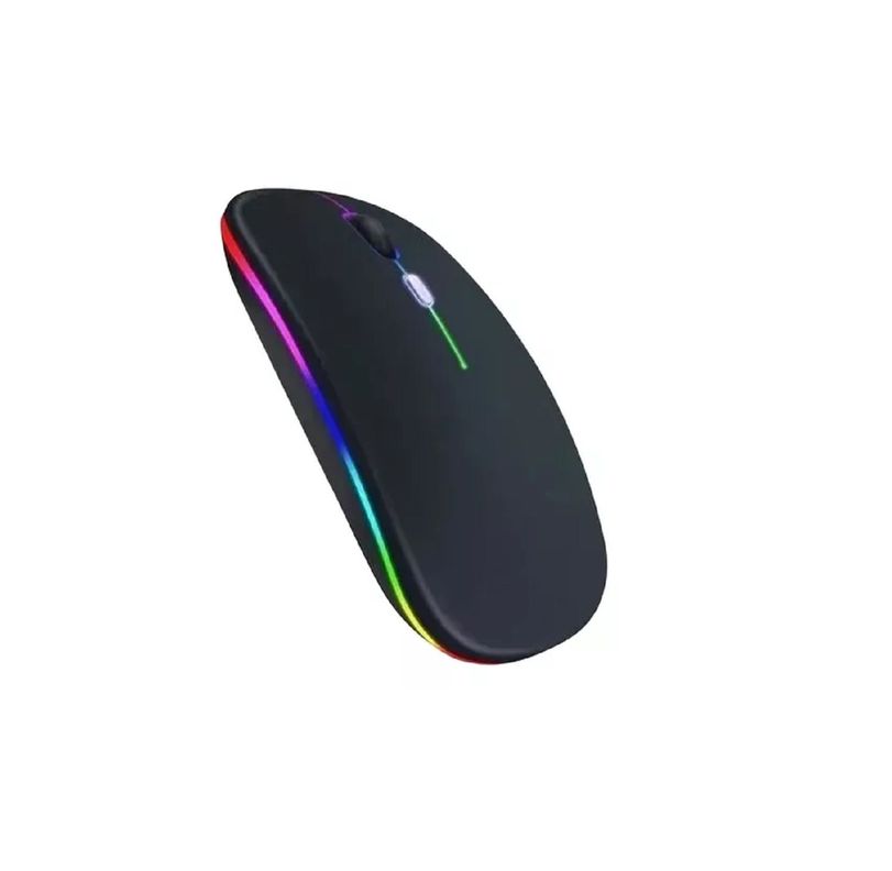 Mouse Bt Y Wireless Dm Bateria Negro-1
