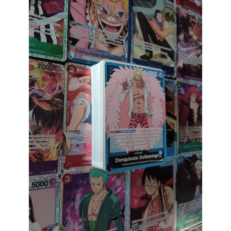CARTAS ONE PIECE LOTE 50 SIN REPETIR-0