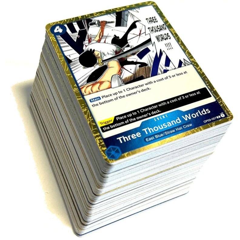 CARTAS ONE PIECE LOTE 50 SIN REPETIR-4