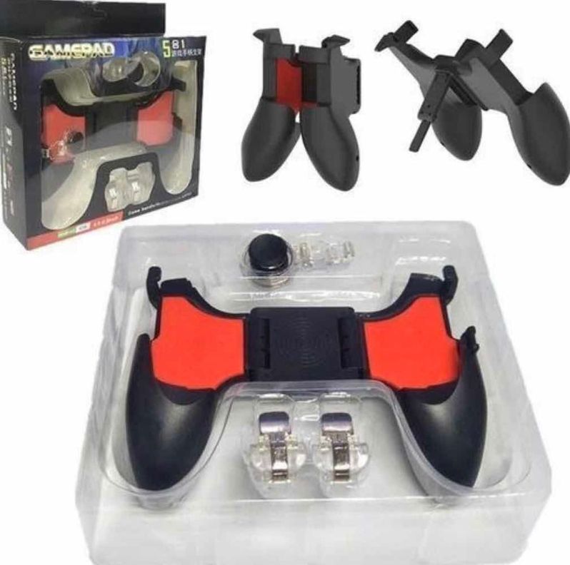 Gamepad Joystick 5 En 1 Gatillos Ios Y Android Excelente Cal-1