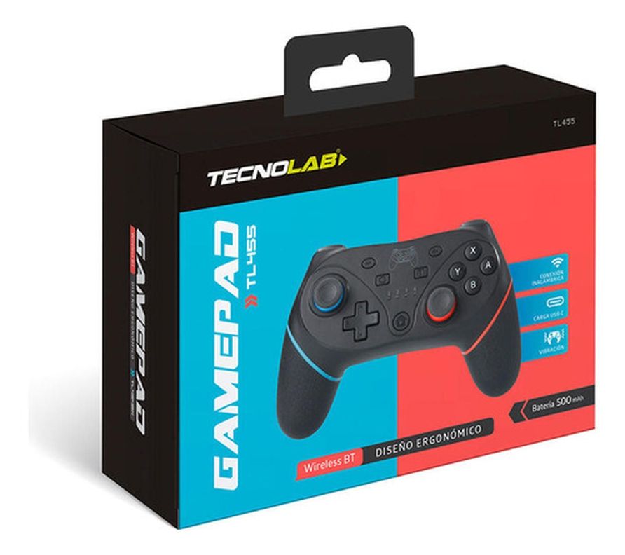 Joystick Gamepad Para Nintendo Switch Tecnolab Negro-1