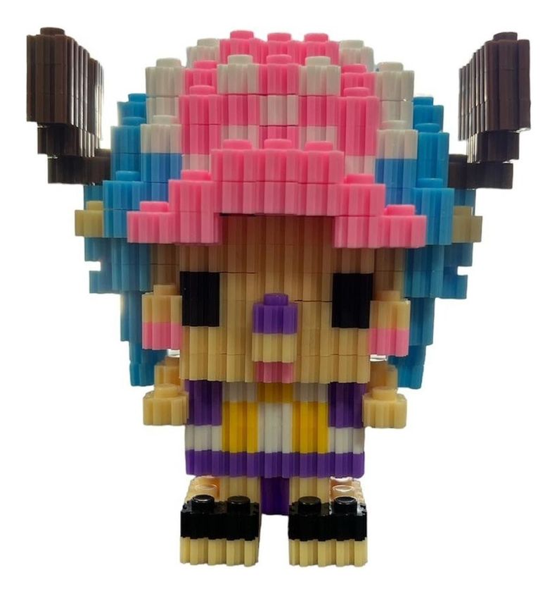 Armable 3d Micro Blocks Chopper 11cm 545 Piezas-0