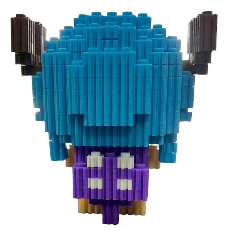 Armable 3d Micro Blocks Chopper 11cm 545 Piezas-2