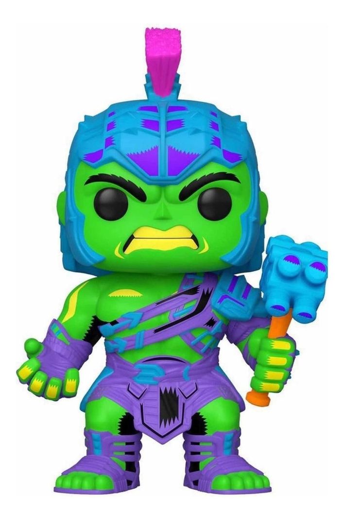 Funko Pop Jumbo Marvel Hulk Gladiador Blacklight 907-0