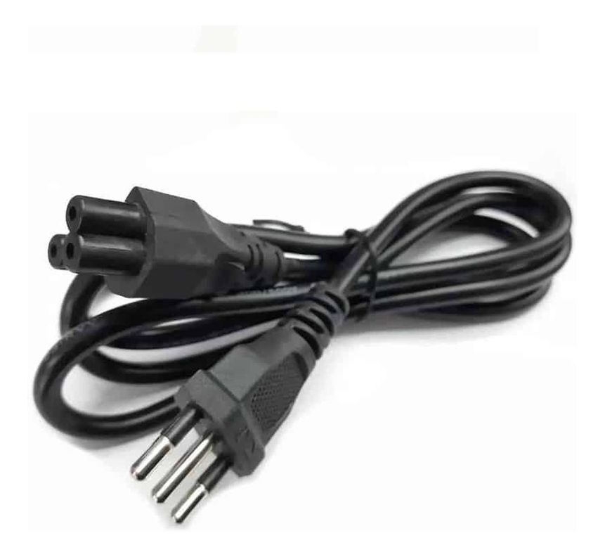 Cable De Poder Tipo Trebol Enchufe Nacional-1
